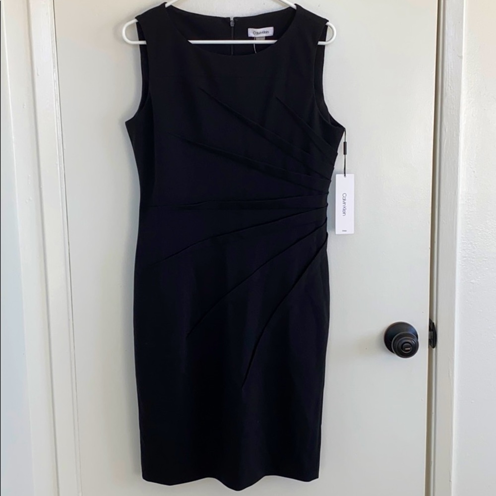 NWT Calvin Klein black dress